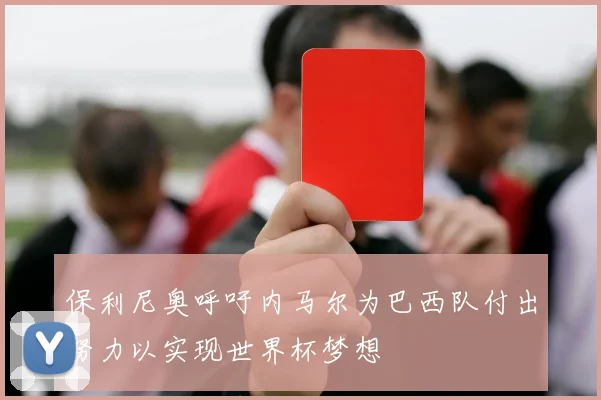 保利尼奥呼吁内马尔为巴西队付出努力以实现世界杯梦想